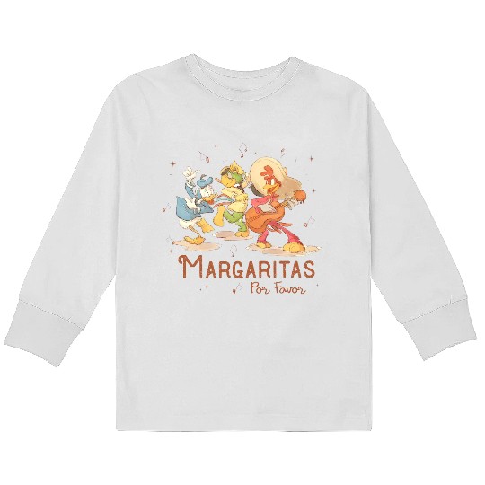 Vintage Disney Margarita Kids Long Sleeve T Shirts