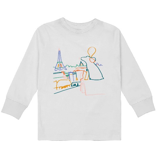 Remy Kids Long Sleeve T Shirts, Ratatouille Kids Long Sleeve T Shirts, Epcot Kids Long Sleeve T Shirts, Disney Vacation Kids Long Sleeve T Shirts