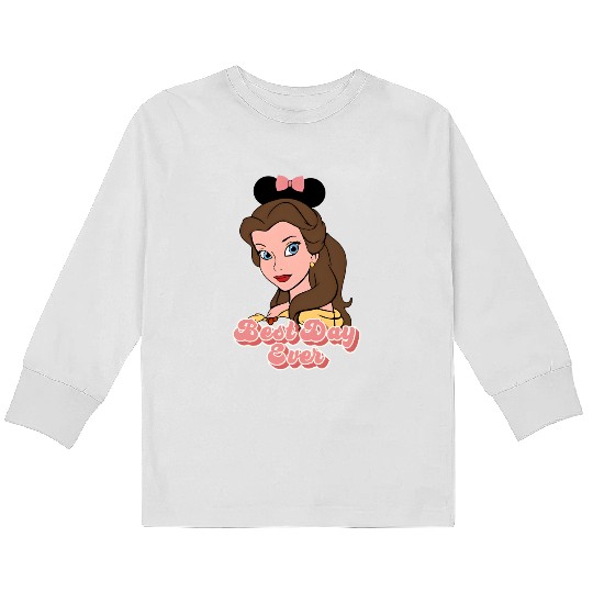 Disney Belle Princess Kids Long Sleeve T Shirts