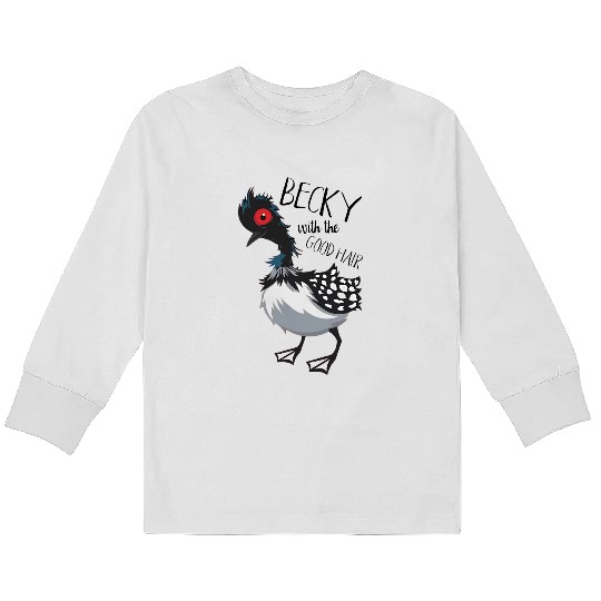 Finding Nemo Kids Long Sleeve T Shirts, Funny Becky, Disney Pixar Becky The Loon