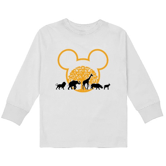 Animal Kingdom Kids Long Sleeve T Shirts, Gift For Her, Disney Kids Kids Long Sleeve T Shirts