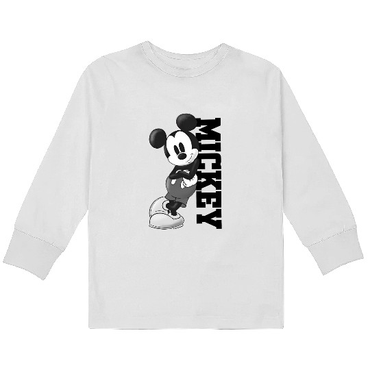 Discover Disney Mickey Mouse Kids Long Sleeve T Shirts Vintage Mickey Mouse