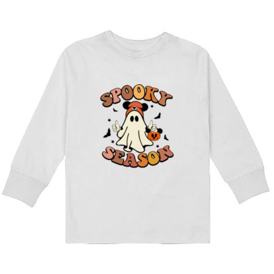 Disney Halloween Kids Long Sleeve T Shirts, Disney Spooky Season Kids Long Sleeve T Shirts, Disney Matching Kids Long Sleeve T Shirts, Disney Custom Kids Long Sleeve T Shirts, Disneyland Halloween Kids Long Sleeve T Shirts. HL13