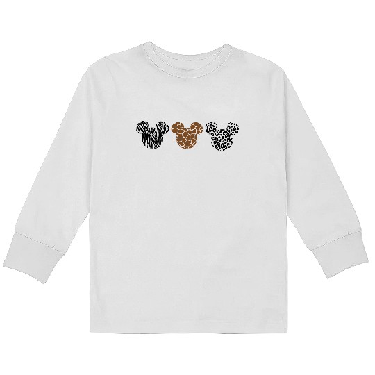 Disney Animal Kingdom Kids Long Sleeve T Shirts, Animal Kingdom Kids Long Sleeve T Shirts, Disney Ears Kids Long Sleeve T Shirts