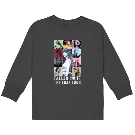 Swift Eras Tour Kids Long Sleeve T-Shirts