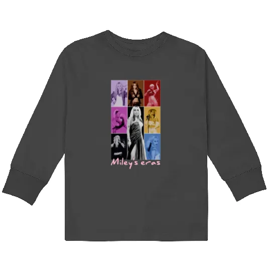 Discover Miley Cyrus Eras Tour (1) Kids Long Sleeve T-Shirts