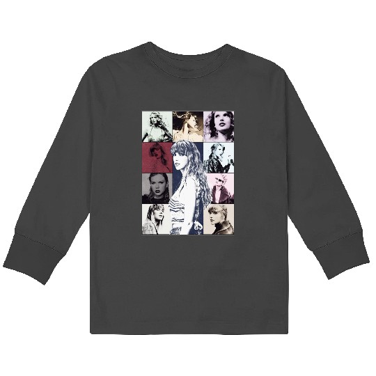 Discover The Eras Tour Kids Long Sleeve T-Shirts