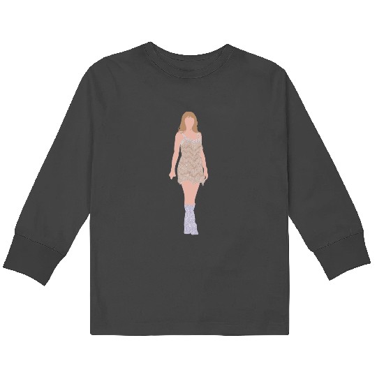 Discover Tay'lor Swift the Eras Tour Fearless Outfit art Kids Long Sleeve T-Shirts