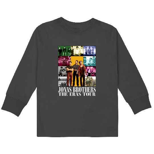 Discover JB The Eras Tour 2023 - Vintage Jonas Brothers L'album classique Kids Long Sleeve T-Shirts