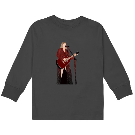 Discover The eras tour red outfit Kids Long Sleeve T-Shirts