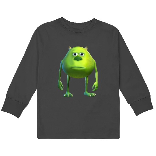 Disney-Parks Monsters Inc Mike Wazowski Kids Long Sleeve T-Shirts