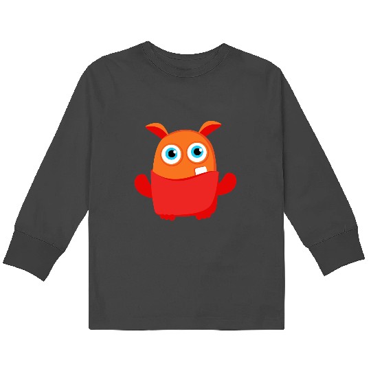 Disney-Parks Monsters Inc Mike Wazowski Kids Long Sleeve T-Shirts