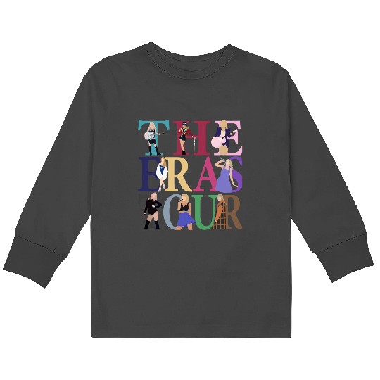 Discover the eras tour! Poster Kids Long Sleeve T-Shirts