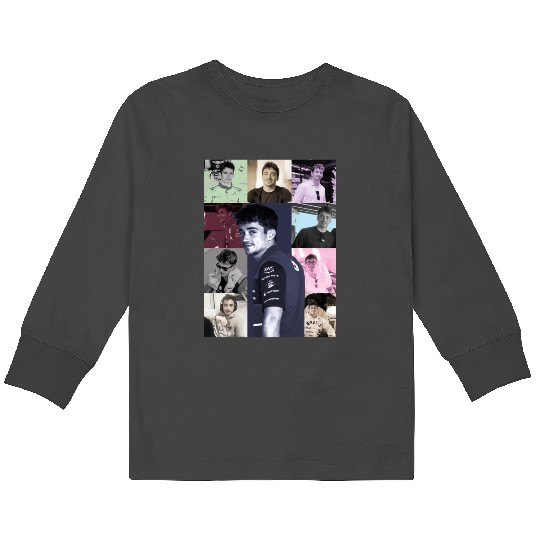Charles leclerc eras tour Kids Long Sleeve T-Shirts