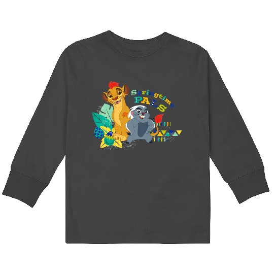 disneys The Lion Guard Springtime Pals Easter Kids Long Sleeve T-Shirts