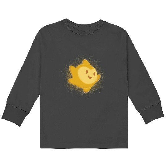 Disney Wish Shining Star Golden Celestial Portrait Kids Long Sleeve T-Shirts
