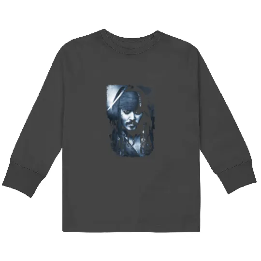 Disney Pirates of the Caribbean Captain Jack Pho Kids Long Sleeve T-Shirts