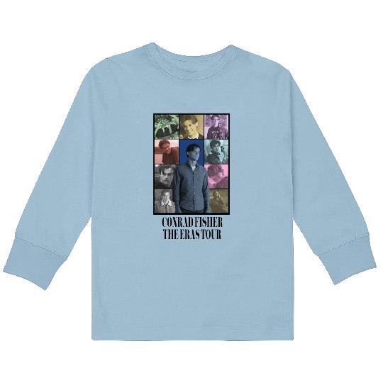 Conrad Fisher eras tour Kids Long Sleeve T-Shirts