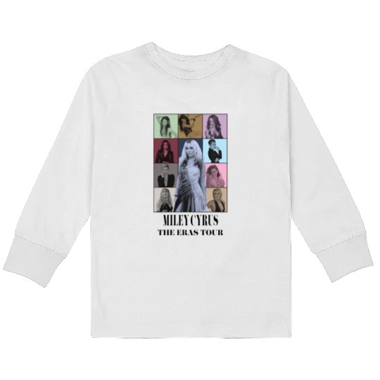 Miley Cyrus Eras Tour Kids Long Sleeve T-Shirts