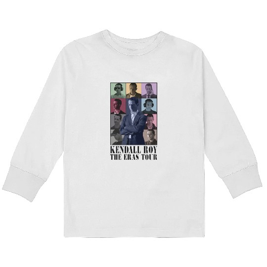 Discover Kendall Roy The Eras Tour Kids Long Sleeve T-Shirts