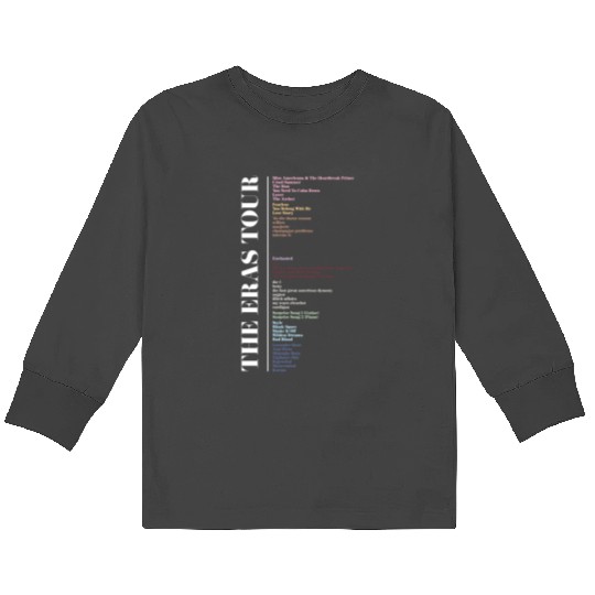 ERAS TOUR Setlist Classic Kids Long Sleeve T-Shirts