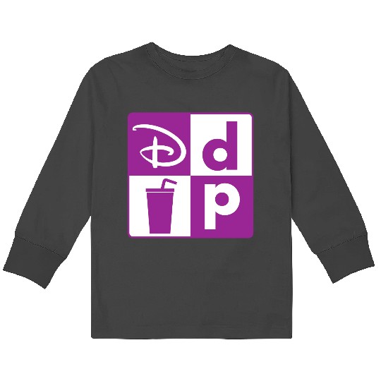 Discover FOOD AND BEVERAGE Disney Dining Plan Kids Long Sleeve T-Shirts