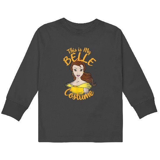 Disney Beauty And The Beast Belle My Costume Hal Kids Long Sleeve T-Shirts