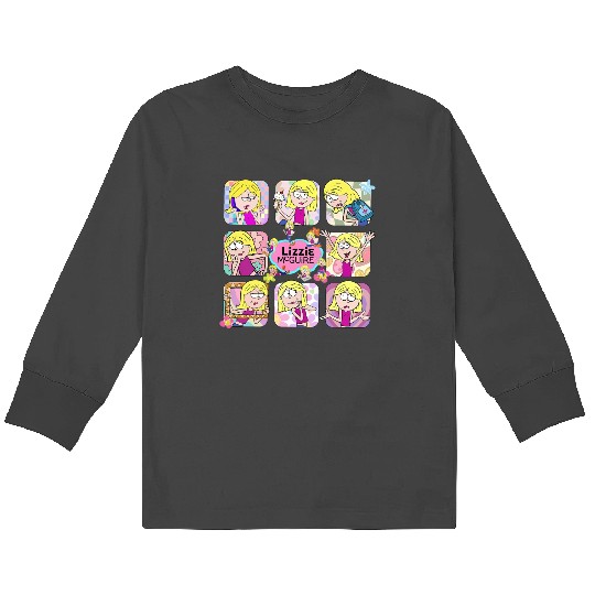 Cute Emotions Of Lizzie McGuire Retro , This Is What Dreams Are Made Of Tee, Magic Kingdom Disneyland Family Vacation Holiday Gift Kids Long Sleeve T-Shirts