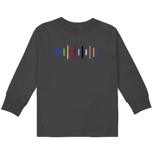 Discover Eras Tour Albums Music Player Kids Long Sleeve T-Shirts