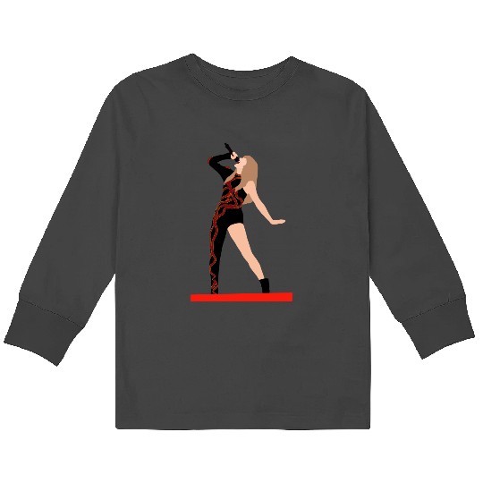 Discover Swift - Eras Tour Reputation Active Kids Long Sleeve T-Shirts