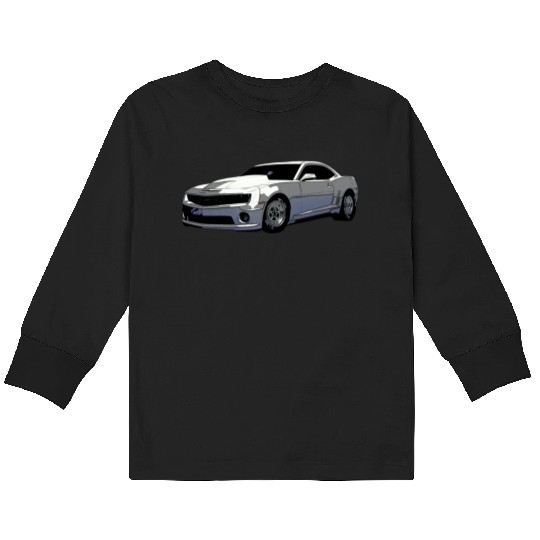 Copo Camaro Kids Long Sleeve T Shirts