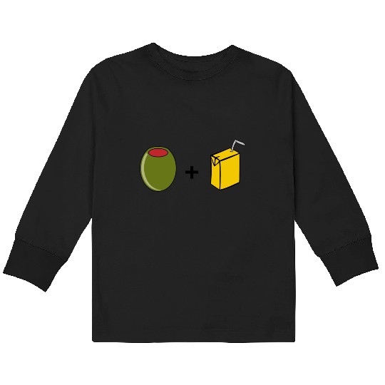 Olive Juice I Love You Kids Long Sleeve T Shirts