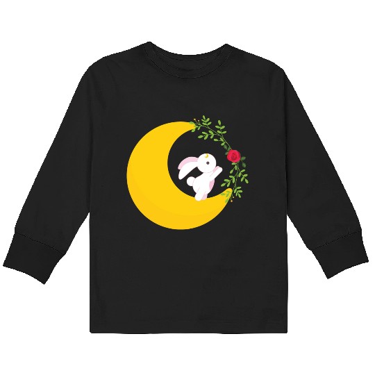 Sailor Moon Usagi and Tuxedo Mask Kids Long Sleeve T Shirts