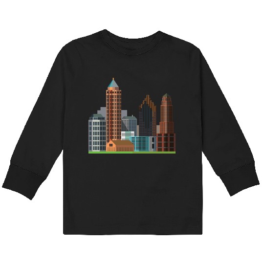 atlanta Kids Long Sleeve T Shirts