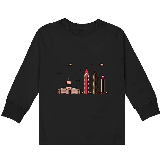 Atlanta Kids Long Sleeve T Shirts