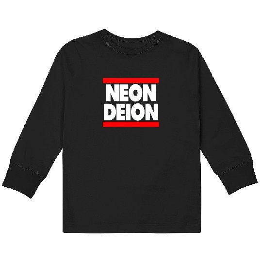 Neon Deion Sanders Primetime Atlanta Sf Kids Long Sleeve T Shirts