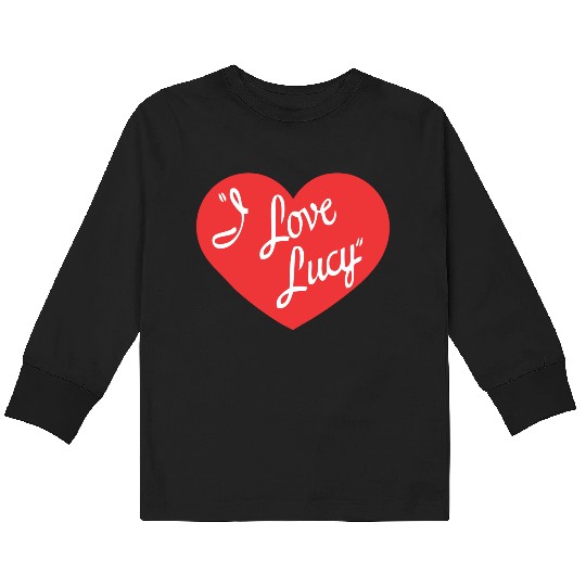 I Love Lucy Kids Long Sleeve T Shirts