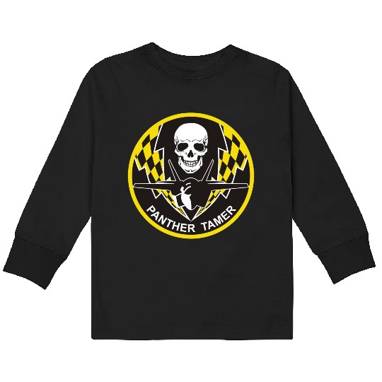 F-35 Panther Tamer Kids Long Sleeve T Shirts