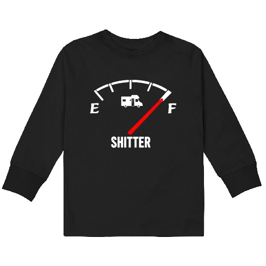 Shitters Full Kids Long Sleeve T Shirts