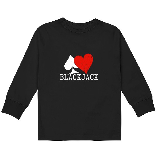 Black Jack Kids Long Sleeve T Shirts & Gift