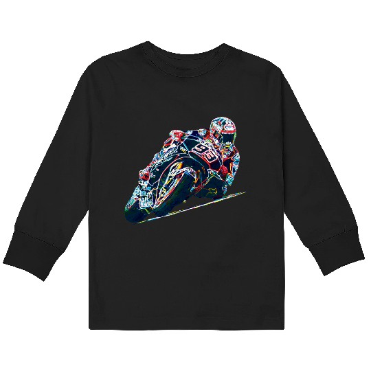 Marc Marquez MM93 - Ant Man Kids Long Sleeve T Shirts