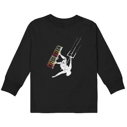 Kitesurfing Freestyle Kite Board Surfing Kiteboard Kids Long Sleeve T Shirts