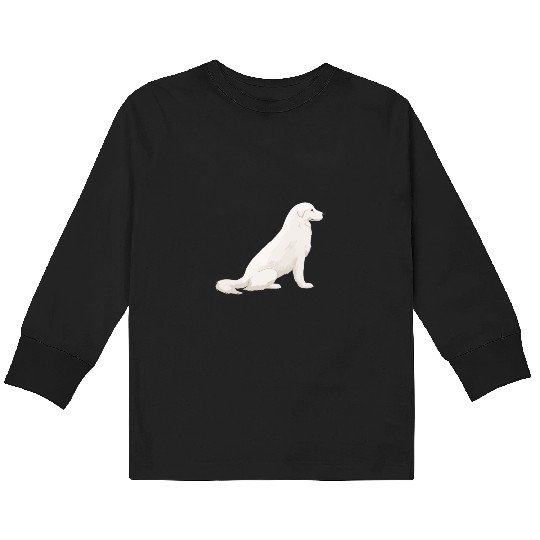 Great Pyrenees Kids Long Sleeve T Shirts