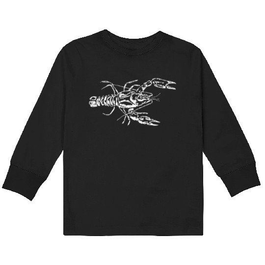 lobster Kids Long Sleeve T Shirts