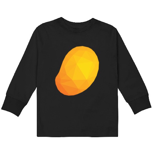 Mango Low Poly Kids Long Sleeve T Shirts
