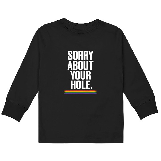 Gay Couple Homosexual LGBTQ Queer Pride Kids Long Sleeve T Shirts