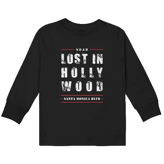 Lost in Hollywood Kids Long Sleeve T Shirts