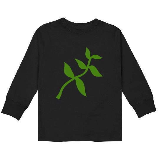 plant olive branch Kids Long Sleeve T Shirts