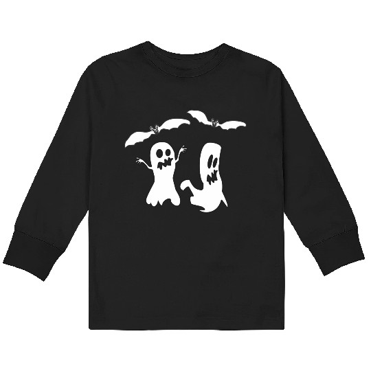 halloween best design Kids Long Sleeve T Shirts