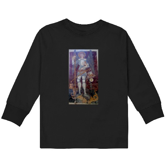 Saint Michael Kids Long Sleeve T Shirts